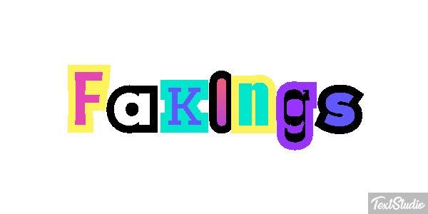Fakings Efekt tekstowy