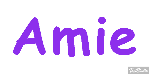 Amie Текстовый эффект
