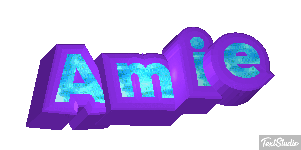 Amie Текстовый эффект