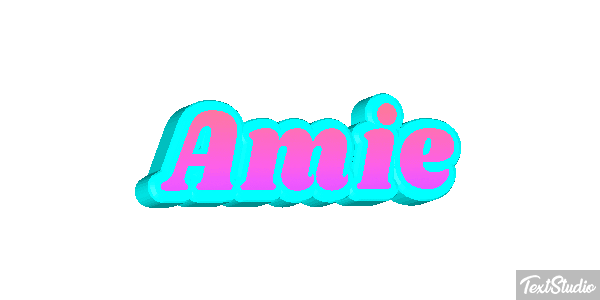 Amie Текстовый эффект