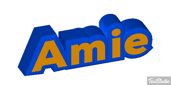 Amie Текстовый эффект