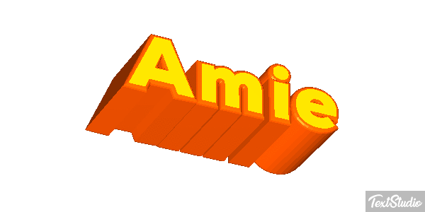 Amie Текстовый эффект