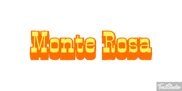Monte Rosa Efekt tekstowy