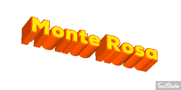 Monte Rosa Efekt tekstowy