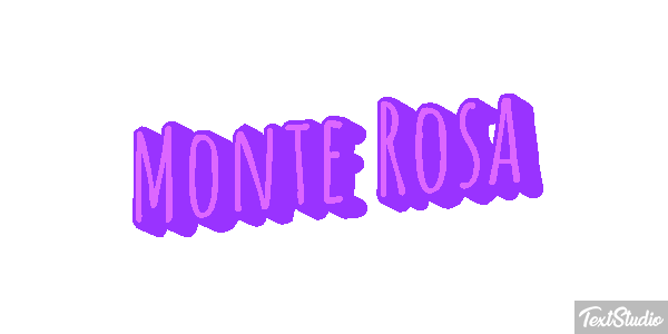 Monte Rosa Efekt tekstowy