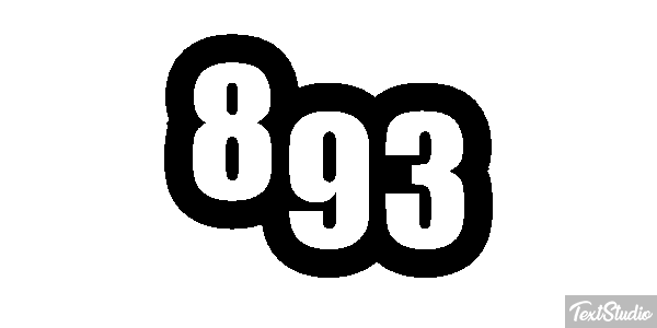 893 Texteffekt