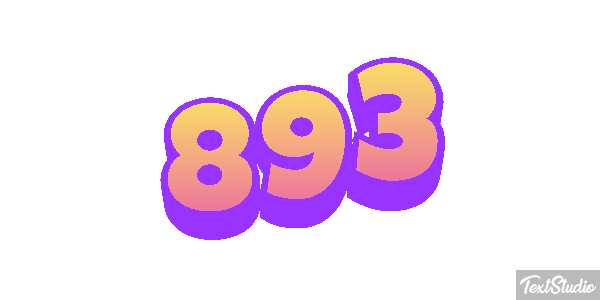 893 Texteffekt