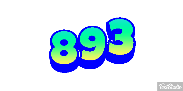 893 Texteffekt