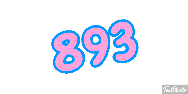 893 Texteffekt