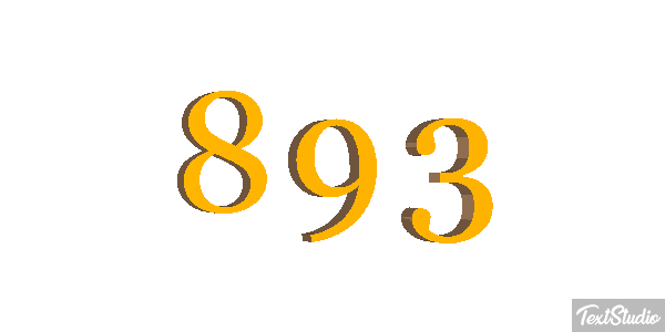 893 Texteffekt