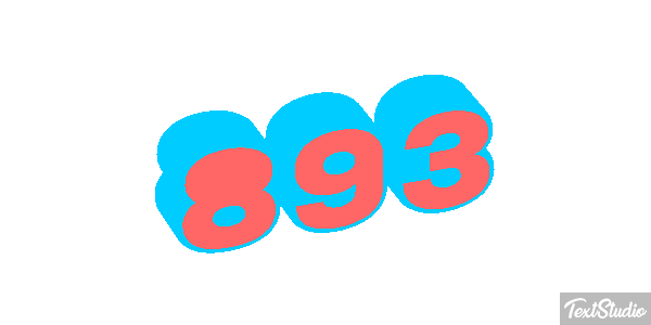 893 Texteffekt