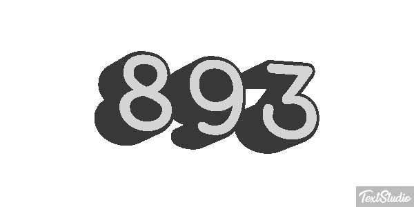 893 Texteffekt