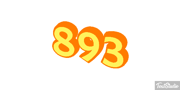 893 Texteffekt