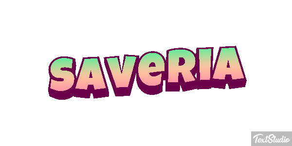 Saveria Efecto de texto