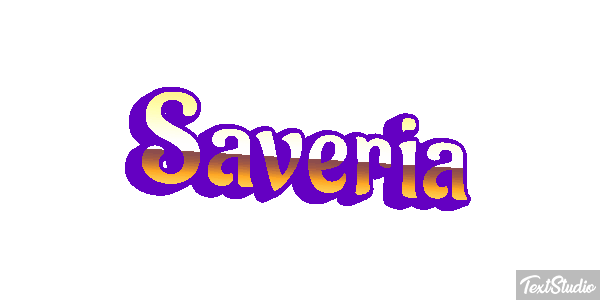 Saveria Efecto de texto