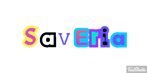 Saveria Efecto de texto
