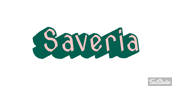 Saveria Efecto de texto