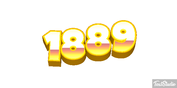 1889 Efecto de texto