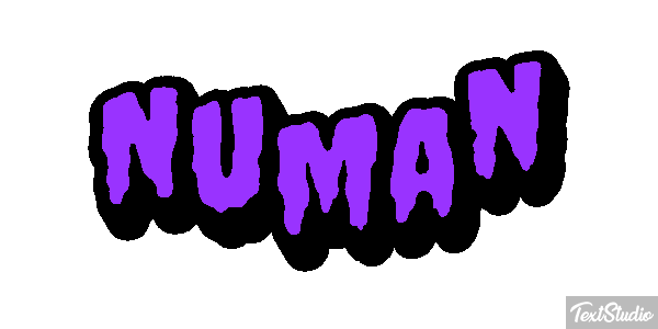 Numan Texteffekt