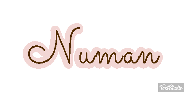 Numan Texteffekt