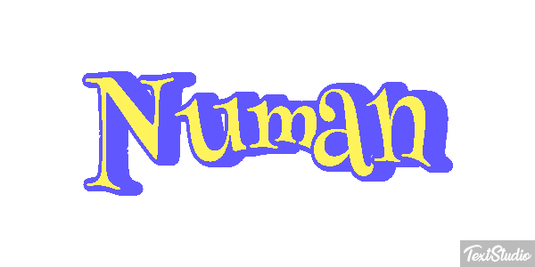 Numan Texteffekt