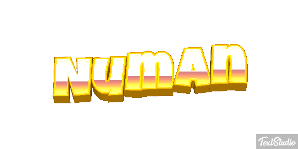 Numan Texteffekt