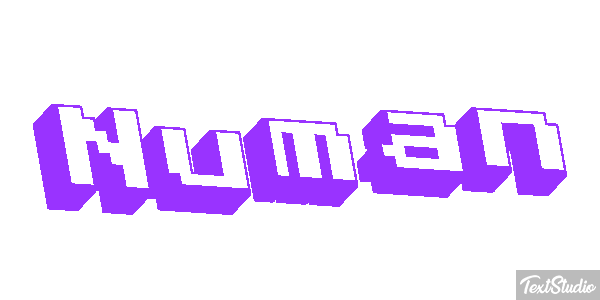 Numan Texteffekt
