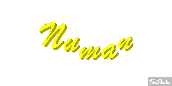 Numan Texteffekt