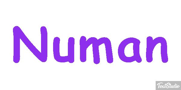 Numan Texteffekt