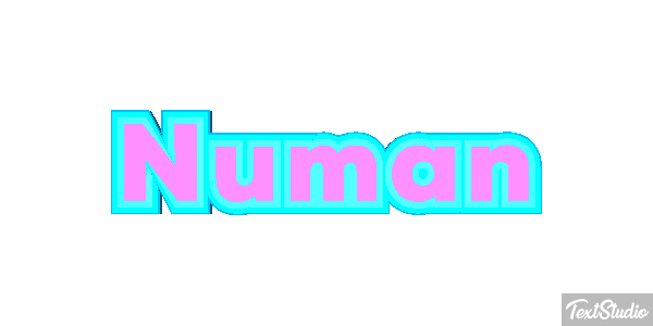 Numan Texteffekt