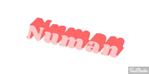 Numan Texteffekt
