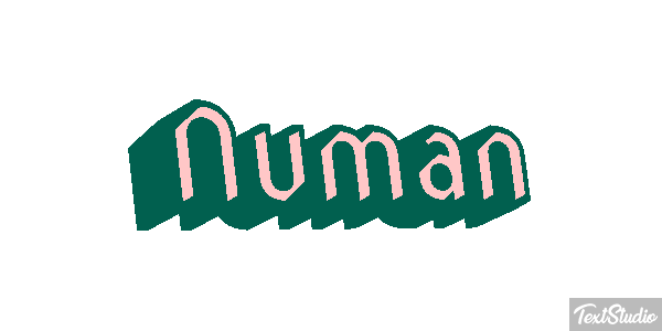 Numan Texteffekt