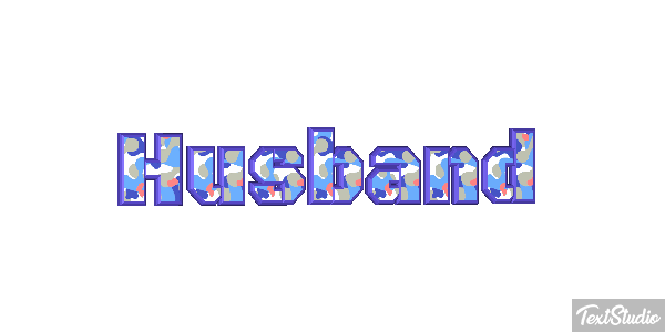 Husband Text effect