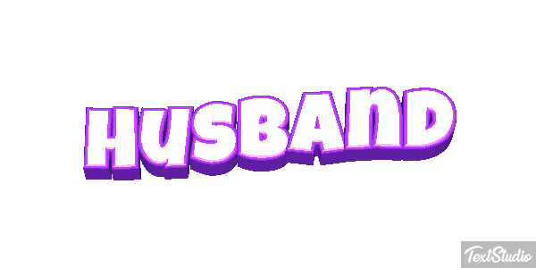 Husband Text effect