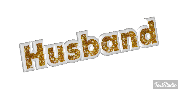 Husband Text effect