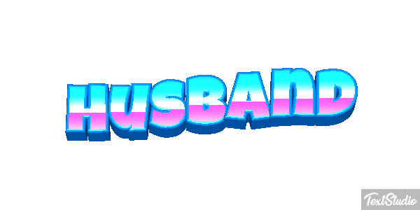 Husband Text effect