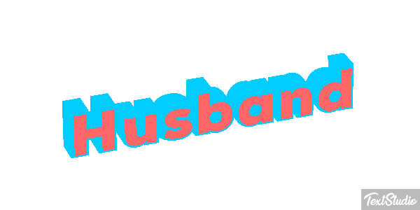 Husband Text effect
