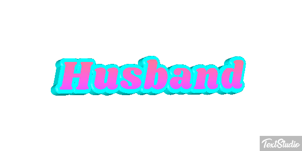 Husband Text effect