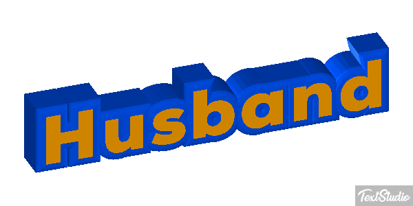 Husband Text effect