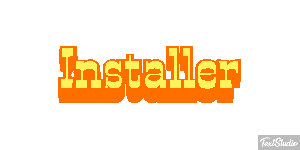 Installer Texteffekt