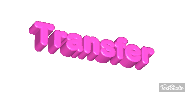 Transfer Text effect