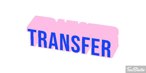 Transfer Text effect