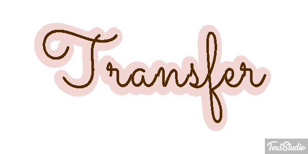 Transfer Text effect