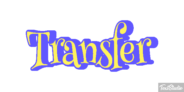 Transfer Text effect