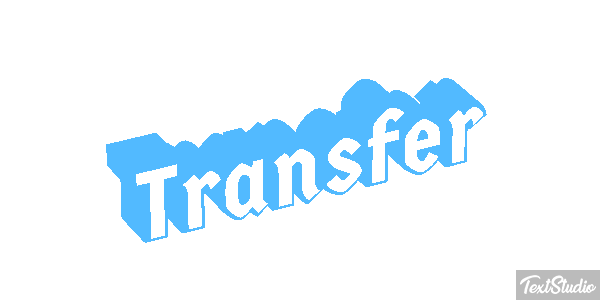 Transfer Text effect