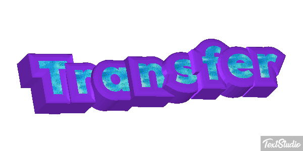 Transfer Text effect
