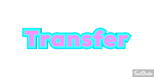 Transfer Text effect