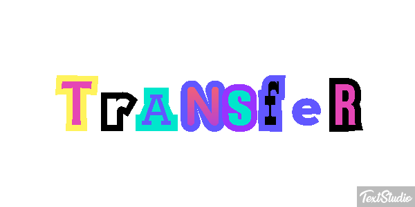 Transfer Text effect
