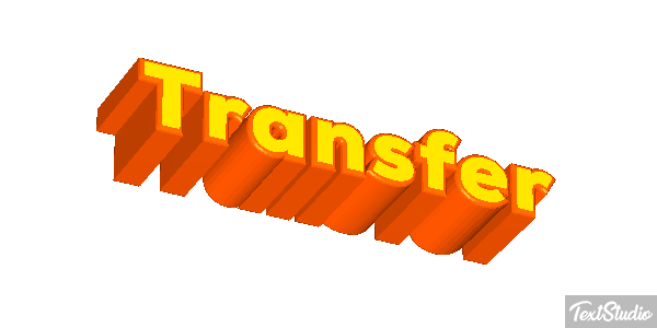 Transfer Text effect