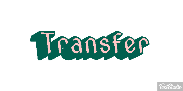 Transfer Text effect
